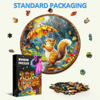 Squirrel Dreams Wooden Jigsaw Puzzle