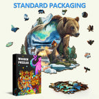 Aurora Bear Wooden Jigsaw Puzzle
