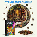 Tree House Library Wooden Jigsaw Puzzle