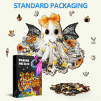 Little Miss Ghost Wooden Jigsaw Puzzle