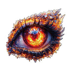 Ember Eye Wooden Jigsaw Puzzle