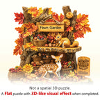 Fawn Garden Wooden Jigsaw Puzzle