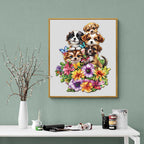 Cute Dogs Wooden Jigsaw Puzzle