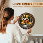 Forest Haven Wooden Jigsaw Puzzle