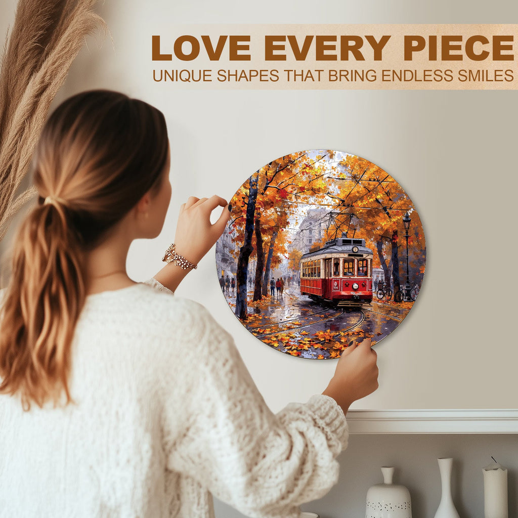 Golden Journey Wooden Jigsaw Puzzle