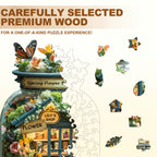 Lily's Flower Shop Wooden Jigsaw Puzzle