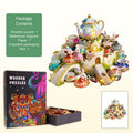 Bunny Tea Party Wooden Jigsaw Puzzle