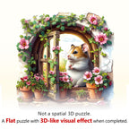 Spring Visitor Wooden Jigsaw Puzzle