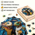 Mermaid Commander Wooden Jigsaw Puzzle