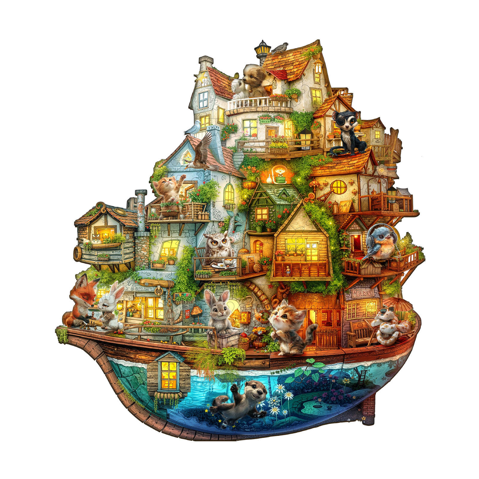 Animal Ark Wooden Jigsaw Puzzle