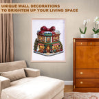 Christmas Toy Store Wooden Jigsaw Puzzle