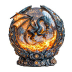 Magic Ball Fire Dragon Wooden Jigsaw Puzzle