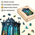 Aqua Time Hall Wooden Jigsaw Puzzle