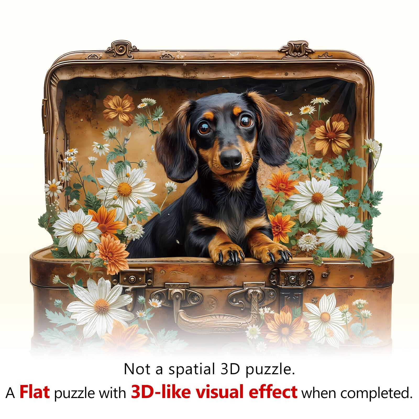Puppy’s Adventure Wooden Jigsaw Puzzle