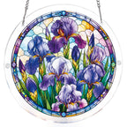 Iris Morning Light Light Suncatcher-Acrylic Window Art