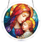 Holy Embrace Light Suncatcher-Acrylic Window Art