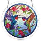Hummingbird Bloomscape Light Suncatcher-Acrylic Window Art