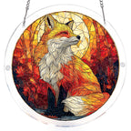 Fox Glow Light Suncatcher-Acrylic Window Art