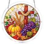 Harvest Blessings Light Suncatcher-Acrylic Window Art