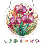 Dreamy Orchids Light Suncatcher-Acrylic Window Art