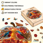 Shining Romance Wooden Jigsaw Puzzle