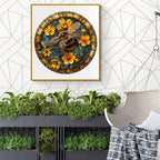 Leisurely Bee Wooden Jigsaw Puzzle