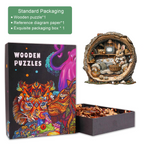 Tree Hole Rabbit Wooden Jigsaw Puzzle