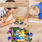 Forest Bear Wooden Jigsaw Puzzle