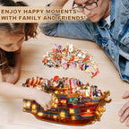 Pirate Voyage Wooden Jigsaw Puzzle