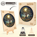 Bohemian Tree of Life Wooden Jigsaw Puzzle