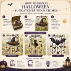 🎃Halloween Suncatcher Wind Chime