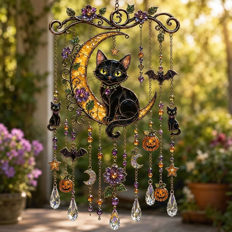 🎃Halloween Suncatcher Wind Chime