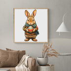 Easter Bunny-2 Wooden Jigsaw Puzzle