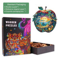 Apple Owl Wooden Jigsaw Puzzle