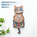 Cat Detective– DIY Wooden Clock, 3D Puzzle Craft Kit