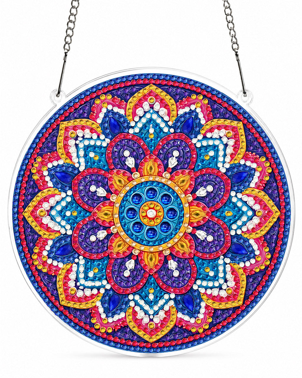 5D DIY Diamond Painting Suncatcher Kit - Radiant Mandala