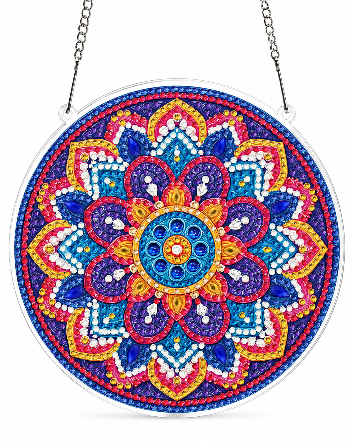 5D DIY Diamond Painting Suncatcher Kit - Radiant Mandala