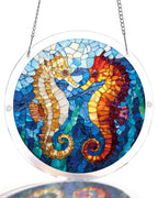 Dreamy Seahorses Light Suncatcher-Acrylic Window Art