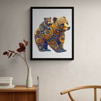 Mother Bear Wooden Jigsaw Puzzle