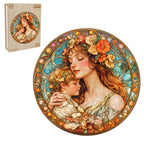 Maternal love Wooden Jigsaw Puzzle