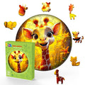 Cute Giraffe Children's Wooden Jigsaw Puzzle