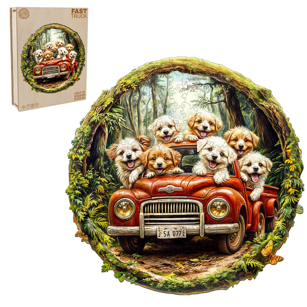 The Fast truck Jigsaw Puzzle