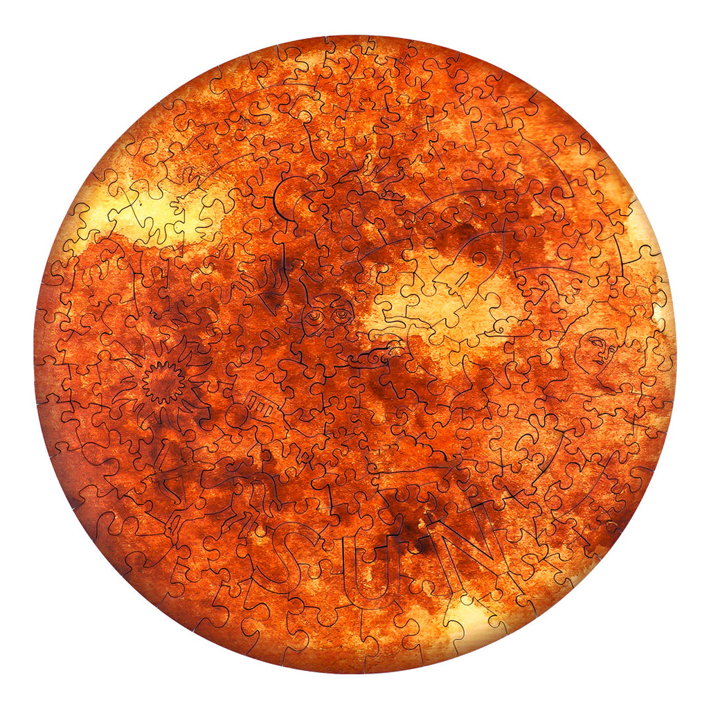 Space Planet Wooden Jigsaw Puzzle