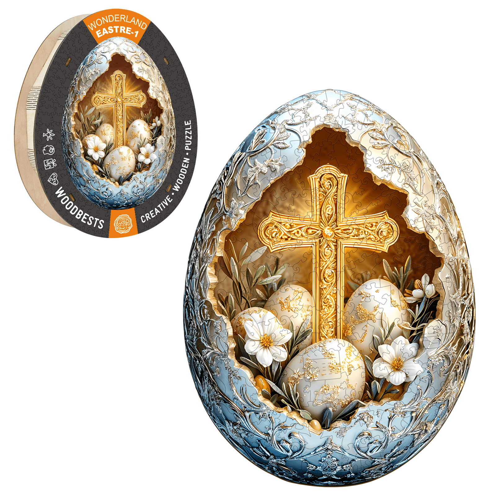 Wonderland Easter-1 Wooden Jigsaw Puzzle