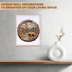 Annual ring Bear Wooden Jigsaw Puzzle