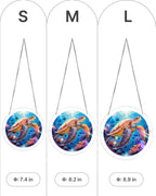 Acrylic Jigsaw Puzzle Suncatcher - Starsea Turtle