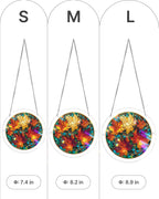 Golden Maple Light Suncatcher-Acrylic Window Art