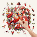 Cardinal Wooden Jigsaw Puzzle
