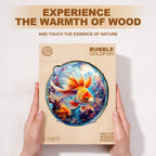 Bubble Goldfish Wooden Jigsaw Puzzle