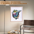 Sea Of Whales Wooden Jigsaw Puzzle